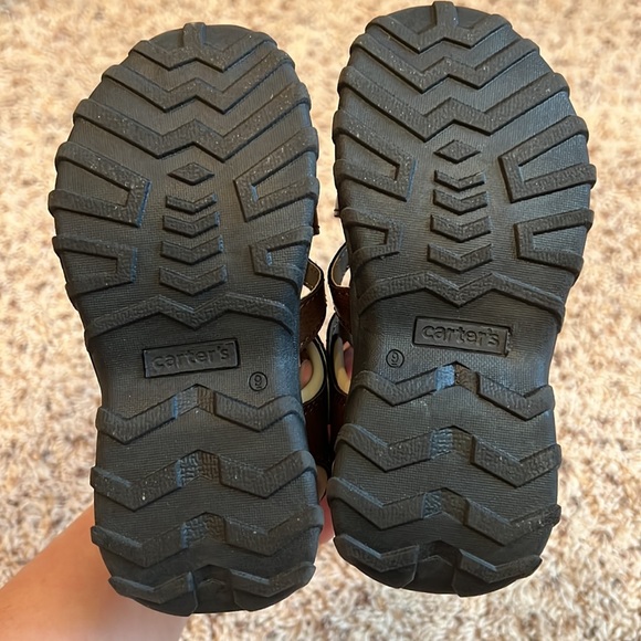 Carter’s brand toddler boy’s dress sandals size 9 - Picture 3 of 3